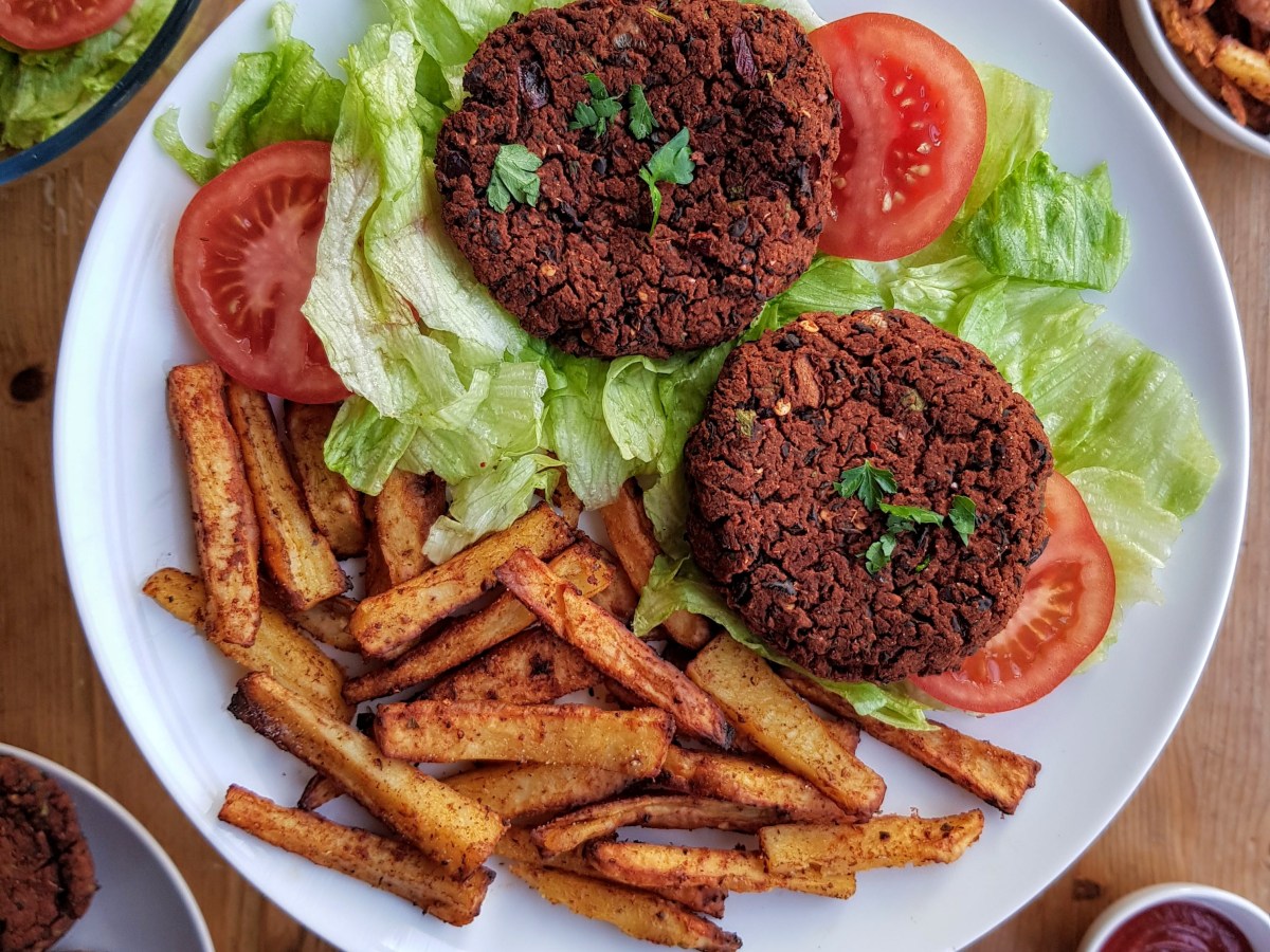 Black bean burgers