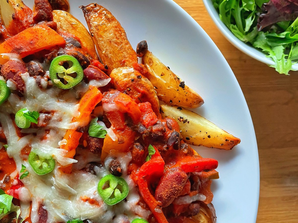 Loaded black bean&nbsp;wedges